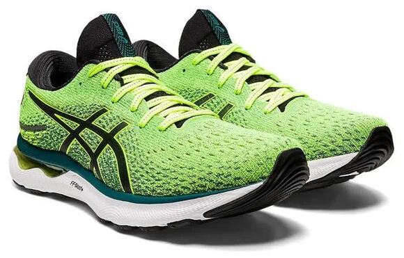 Asics Gel Nimbus 24 Mens Running Shoes Safety Yellow/Black Size 11 M main image 4